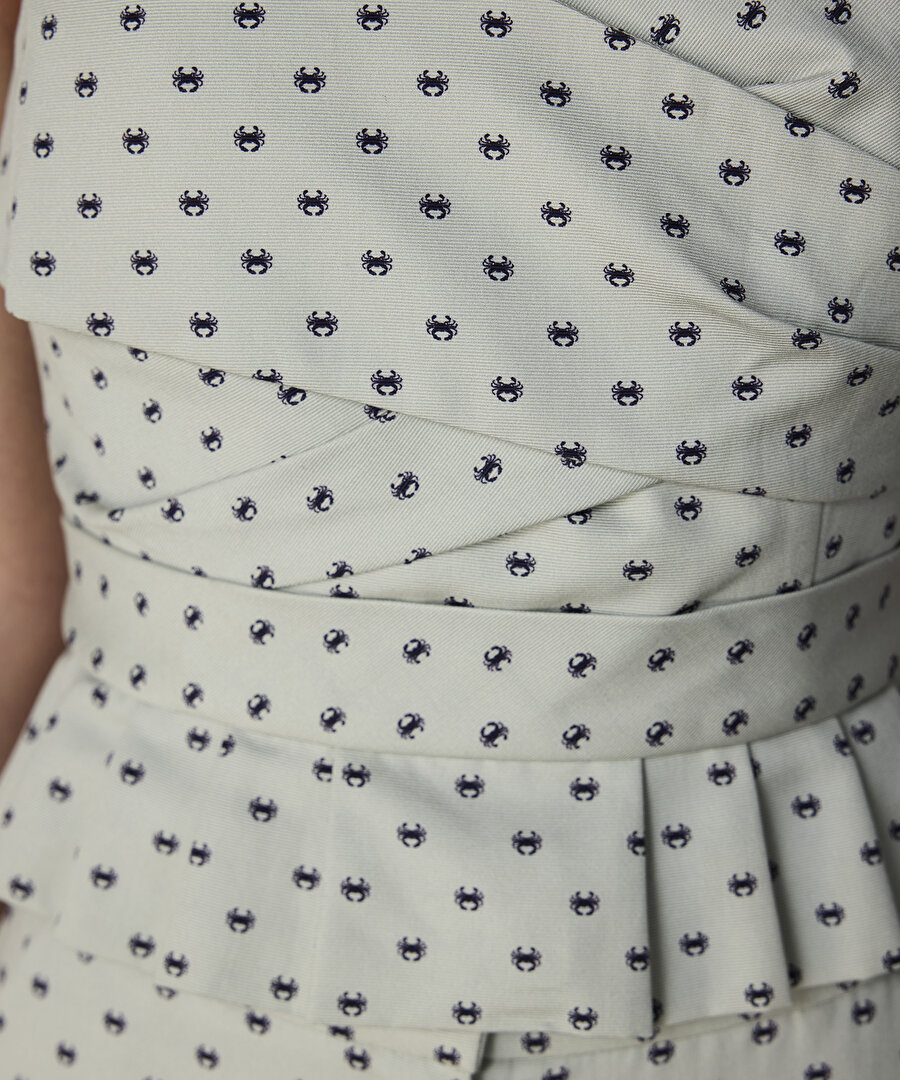 YENGEÇ DESENLİ BLUZ