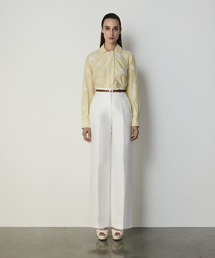 NAKIŞLI ÇİZGİ DESEN TUNİK