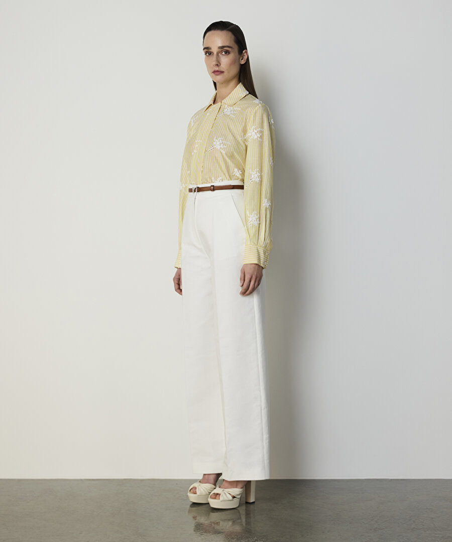 NAKIŞLI ÇİZGİ DESEN TUNİK