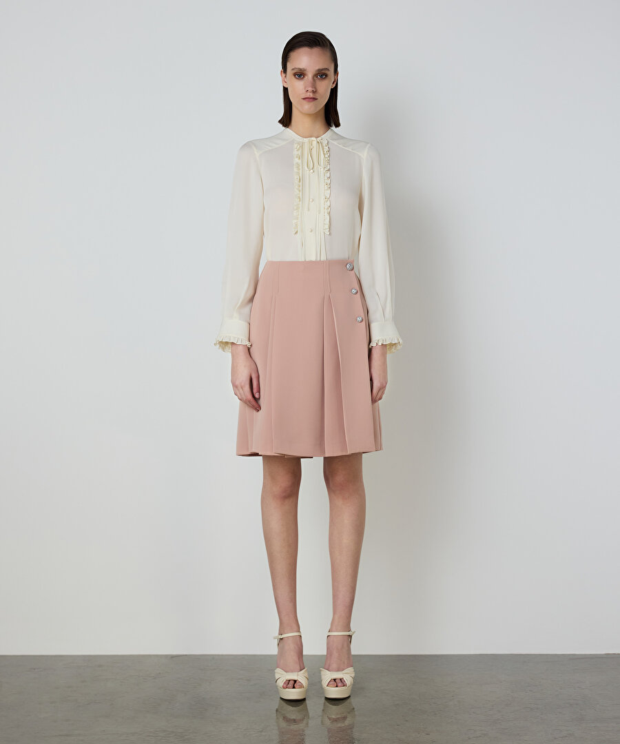 FIRFIRLI İPEK GÖMLEK