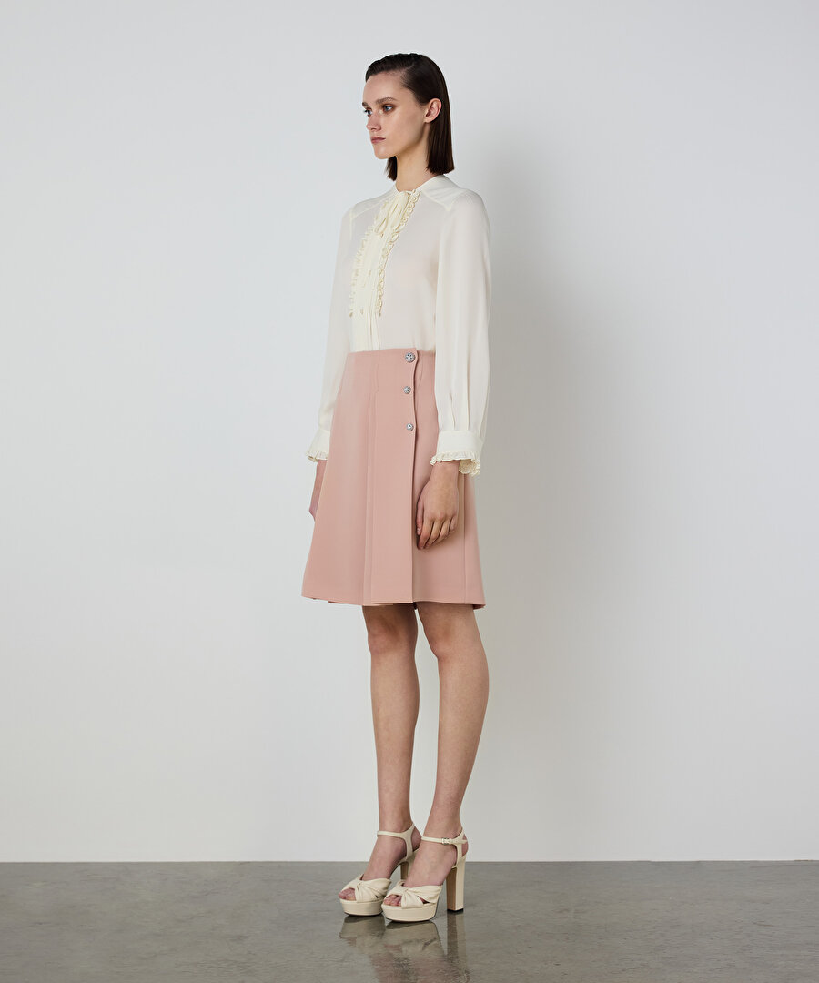 FIRFIRLI İPEK GÖMLEK