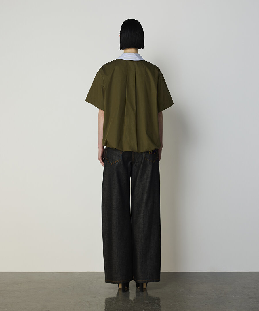 COLORBLOCK BALON GÖMLEK