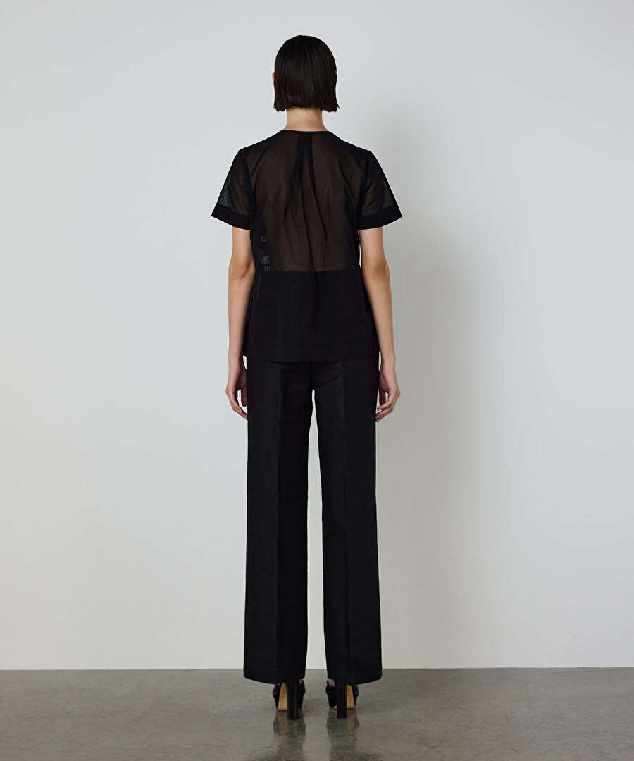 NERVÜRLÜ POPLİN GÖMLEK