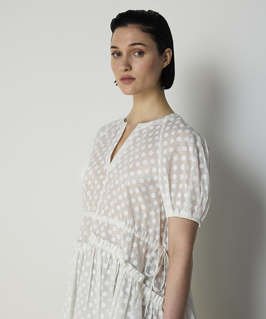 ASİMETRİK RAMİ GÖMLEK