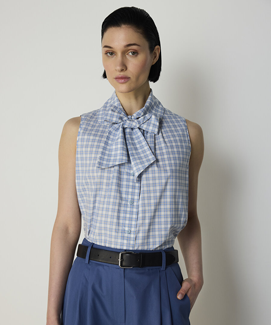 EKOSE DESEN FULARLI GÖMLEK