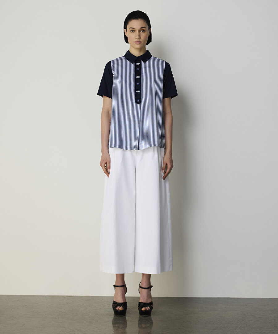 ÇİZGİ DESEN MIX TİŞÖRT